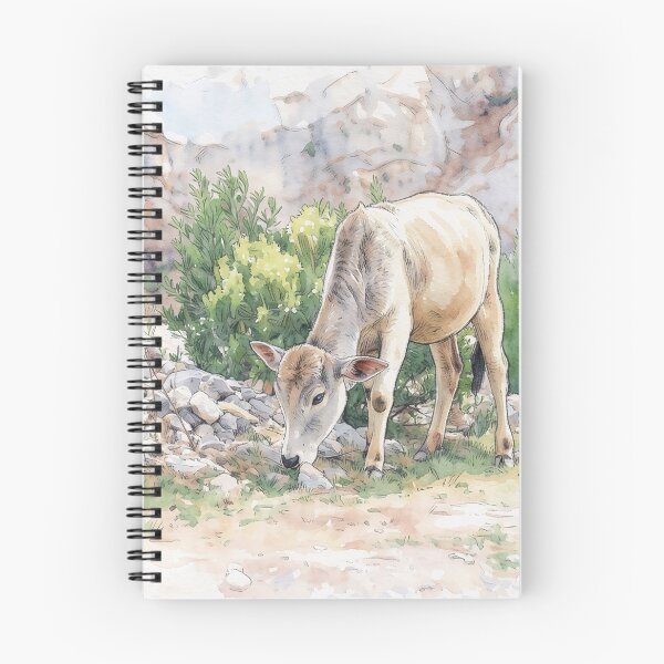 Item preview, Baby cow in Watercolor designed and sold by tomorrowsart.