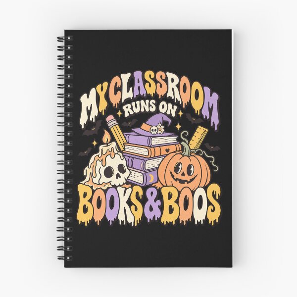 Item preview, bookish halloween teacher books and boos designed and sold by kofundesigns.