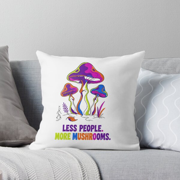 Item preview, Less people more mushrooms  designed and sold by SimpleSova.