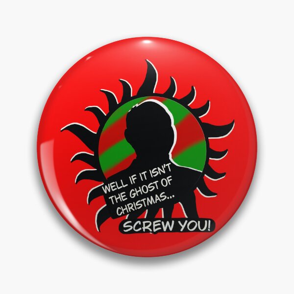 Item preview, Ghost of Christmas, Screw You! Supernatural designed and sold by YarnWitchCrafts.