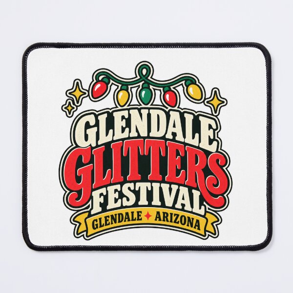 Item preview, Glendale Glitters Festival Arizona Christmas Lights Holiday Event Gift designed and sold by IRON WINGS /USAF.