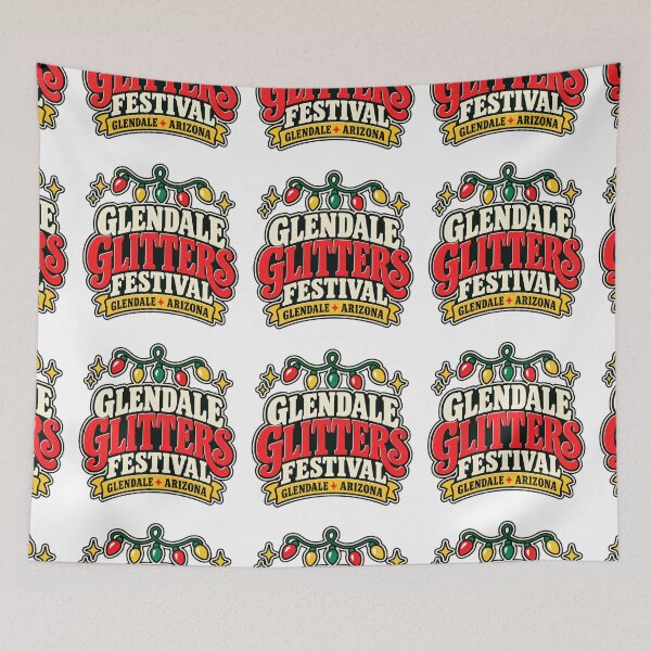 Item preview, Glendale Glitters Festival Arizona Christmas Lights Holiday Event Gift designed and sold by IRON WINGS /USAF.