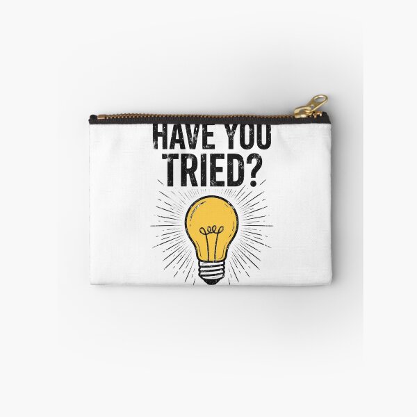 Item preview, Have You Tried Funny Lightbulb Idea designed and sold by ThePrintArt.