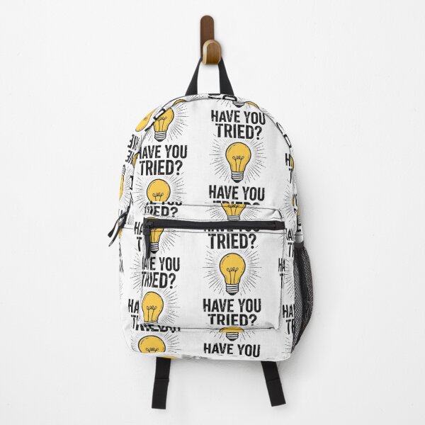 Item preview, Have You Tried Funny Lightbulb Idea designed and sold by ThePrintArt.