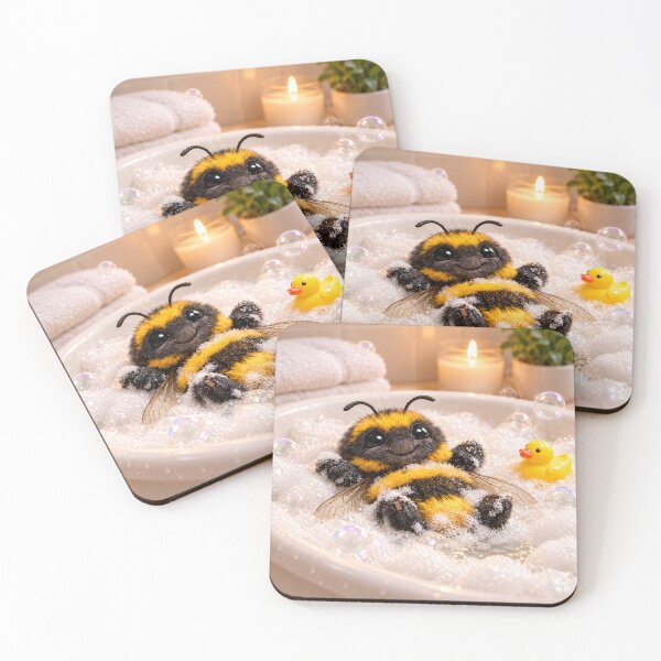 Item preview, Bumblebee Cozy Bubble Bath designed and sold by Sillytoe.