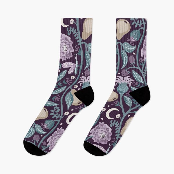 Item preview, Midnight Fruit Garden - Purple Teal designed and sold by kobyakov.