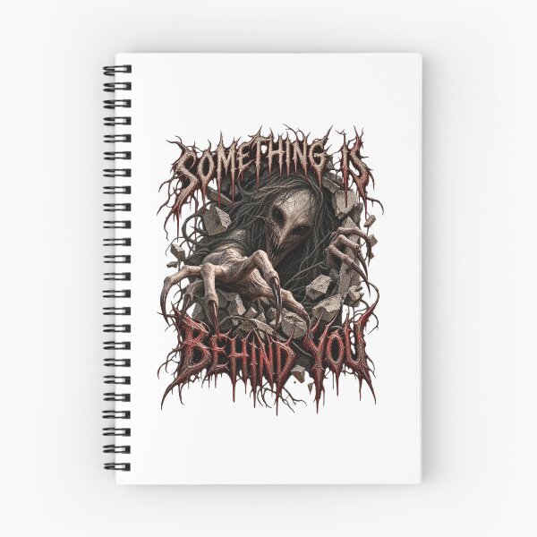 Item preview, Something Is Behind You – 3D Monster Horror Art designed and sold by Twixly.
