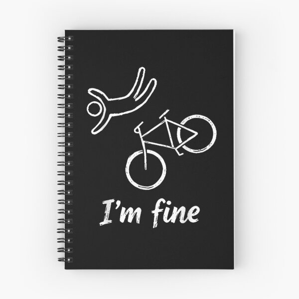 Item preview,  I'm Fine Bike Crash designed and sold by GYMPursuit.