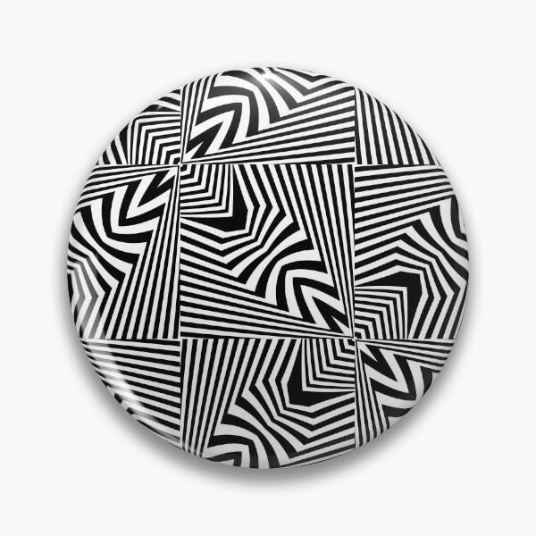 Item preview, Black and White Op Art Pattern designed and sold by memendesign.