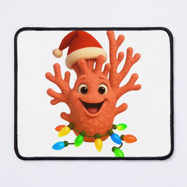 Item preview, Cheerful Coral Christmas designed and sold by Sillytoe.