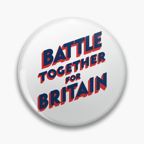 Item preview, The Battle Together for Britain designed and sold by franklinprintco.