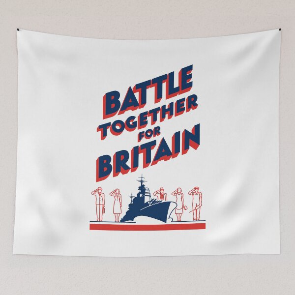 Item preview, The Battle Together for Britain designed and sold by franklinprintco.