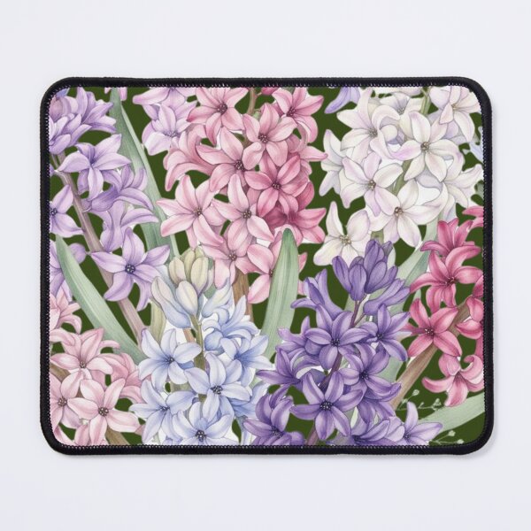 Item preview, Multicolored Hyacinth Heart designed and sold by ImageryLoom.