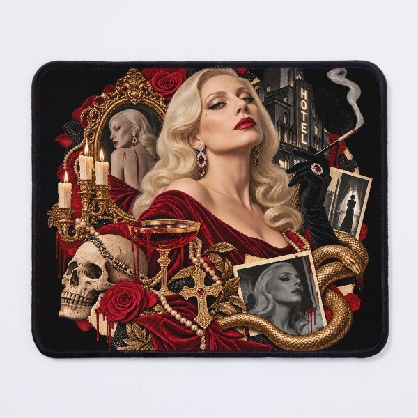Item preview, AHS Gothic Vampire Queen Dark Luxury Crimson designed and sold by lalatrash.
