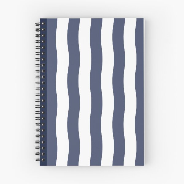 Item preview, Blue Striped Notebook designed and sold by FeefeeShop.