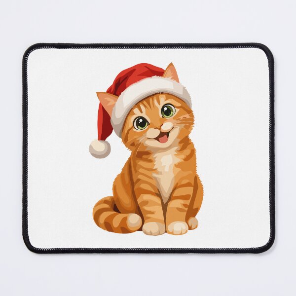 Item preview, Cute Ginger Christmas Cat designed and sold by printmala.