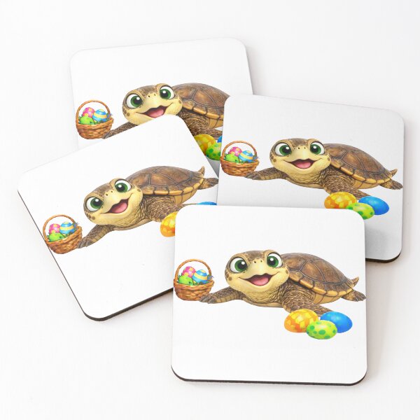 Item preview, Cheerful Mud Turtle Easter designed and sold by Sillytoe.