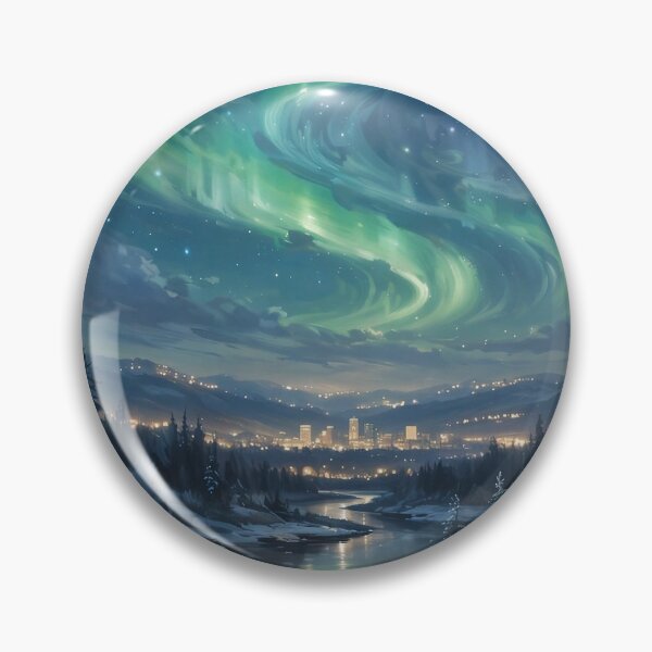 Item preview, Edmonton Northern Lights designed and sold by Sentient Cyborg Solutions.