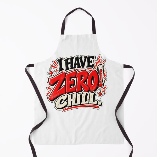 Item preview, I Have Zero Chill – Funny Dramatic Personality Quote designed and sold by Pali's shop.
