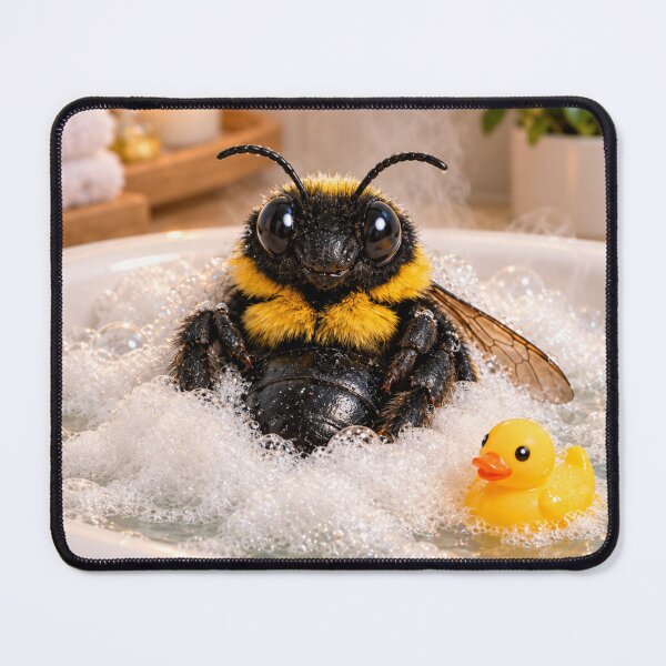 Item preview, Carpenter Bee Cozy Bubble Bath designed and sold by Sillytoe.