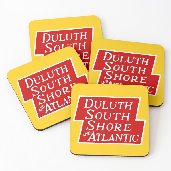 Item preview, Duluth, South Shore and Atlantic Railroad designed and sold by Trains-and-Rail.