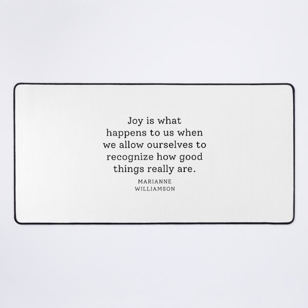 Item preview, Joy by Marianne Williamson Quote designed and sold by corbrand.