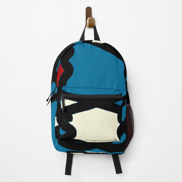 Item preview, Dynamic Geometric Abstract Composition in Red, Blue, and Beige designed and sold by ThaCriações.