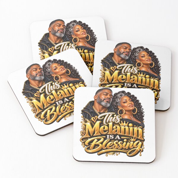 Item preview, This Melanin Is a Blessing | Timeless Black Love & Excellence designed and sold by KBOX CULTURE WEAR.
