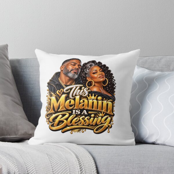 Item preview, This Melanin Is a Blessing | Timeless Black Love & Excellence designed and sold by KBOX CULTURE WEAR.