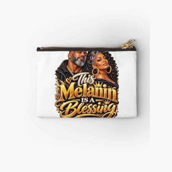 Item preview, This Melanin Is a Blessing | Timeless Black Love & Excellence designed and sold by KBOX CULTURE WEAR.