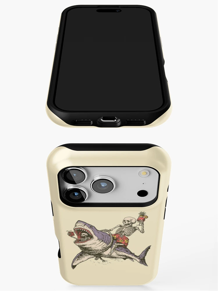 Thumbnail 3 of 4, iPhone Case, The Bone Ranger Rides Again designed and sold by Stillness store.
