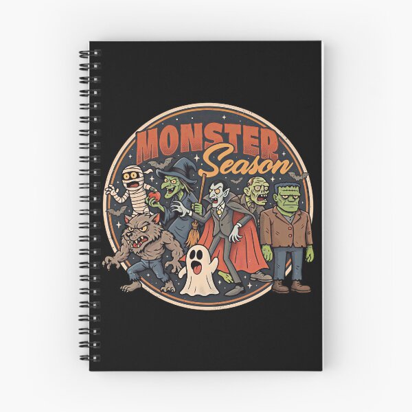 Item preview, Monster Season Cute Vintage Halloween Squad Retro Comic Art designed and sold by gear-posters.