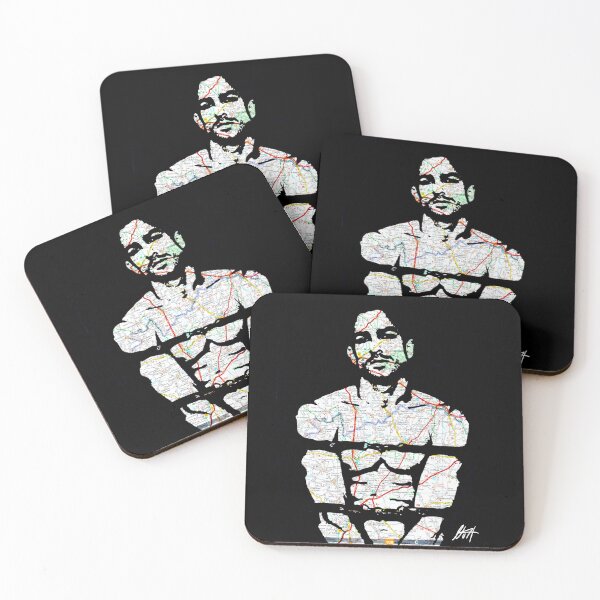 Item preview, Strapped Up Muscled Twink Map Art By NLMKArtStudio designed and sold by NLMKArtStudio.