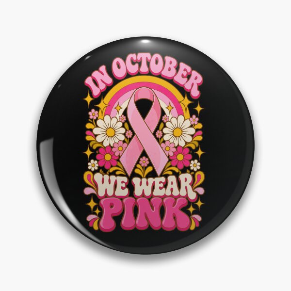 Item preview, In October We Wear Pink Breast Cancer Awareness designed and sold by justinhmorton.