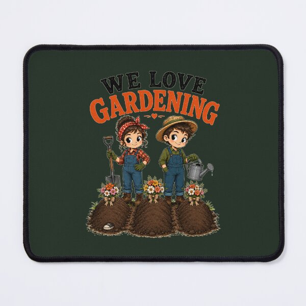 Item preview, We Love Gardening - Cute Dark Humor True Crime designed and sold by 3MillsDesign.