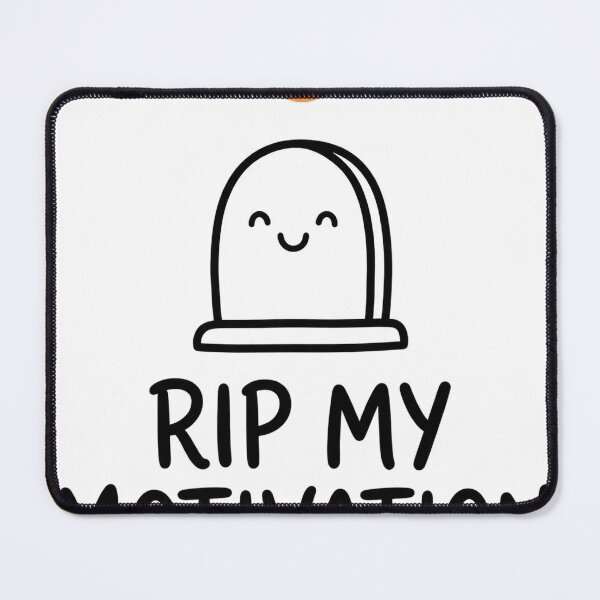 Item preview, Rip My Motivation Halloween Tombstone Tee designed and sold by A Light Worker.