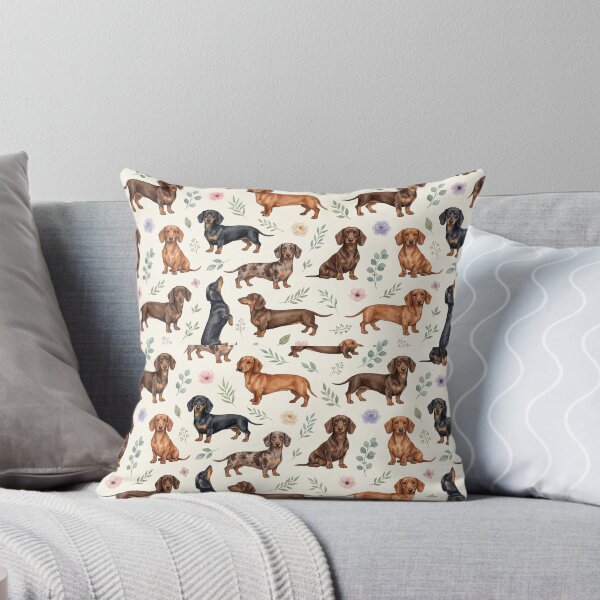 Item preview, Dachshund Dog Lover Shirt, Pastel Dachshund Design  designed and sold by MalwasBasket.