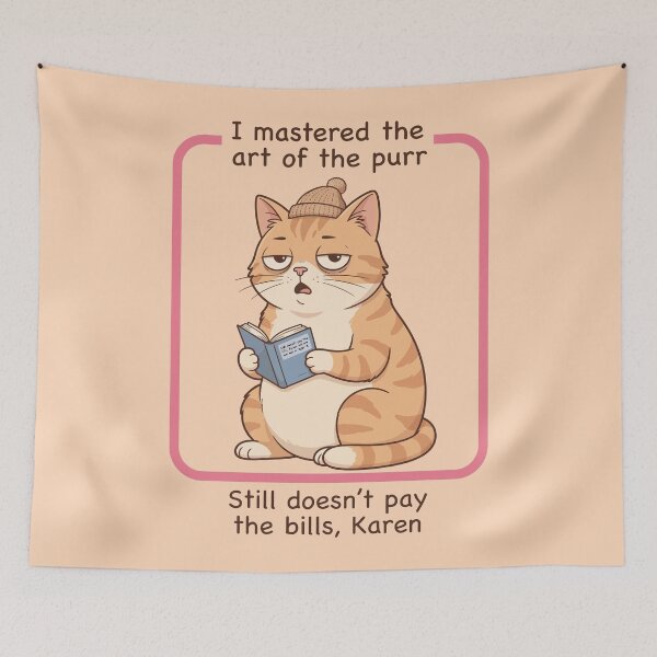 Item preview, Art of the Purr designed and sold by Amir Faysal.