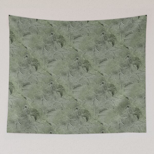Item preview, Bohemian Floral Pattern in Green designed and sold by Artistestella.
