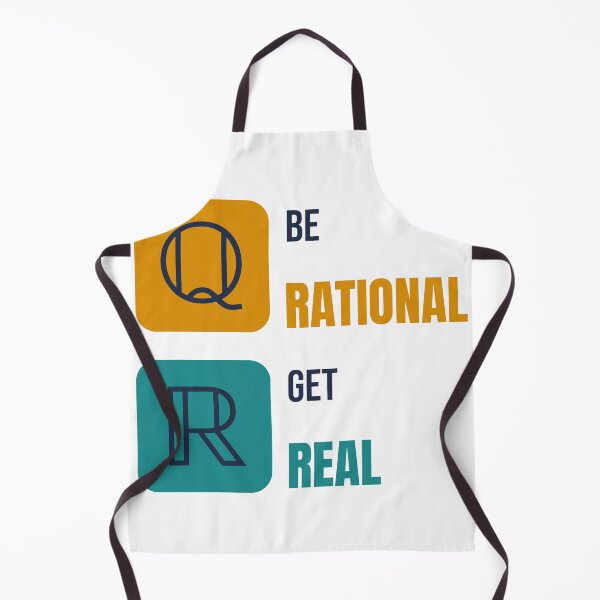 Item preview, Be Rational, Get Real - Funny Math Pun designed and sold by TheEmptySet.