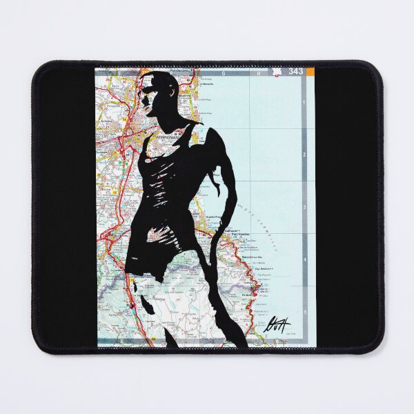 Item preview, Toned  Twink In Singlet Map Art By NLMKArtStudio designed and sold by NLMKArtStudio.