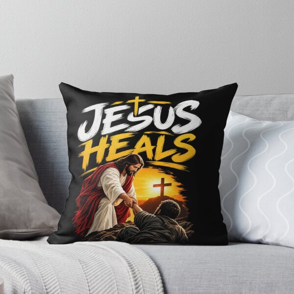 Item preview, Jesus Heals – Christian Faith and Healing Inspirational  designed and sold by Obinne.
