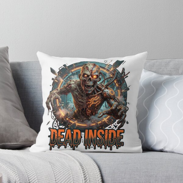 Item preview, Dead Inside Cyberpunk Zombie Halloween Apparel designed and sold by lojadpop.