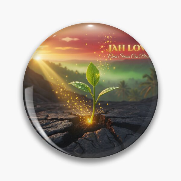 Item preview, Jah Love – Even stones can bloom designed and sold by Hawaii26.