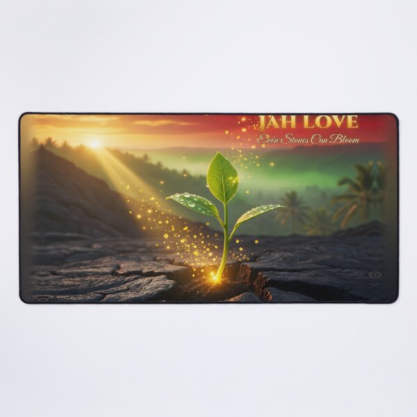 Item preview, Jah Love – Even stones can bloom designed and sold by Hawaii26.