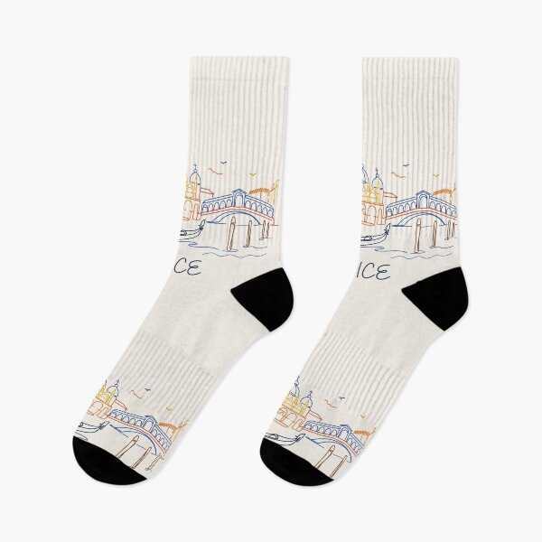 Item preview, Venice Italy Skyline Neon Line Art designed and sold by Amir Faysal.