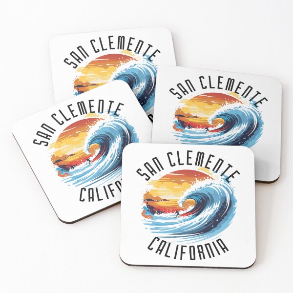 Item preview, San Clemente - California (with Black Lettering) designed and sold by VelvetRoom.