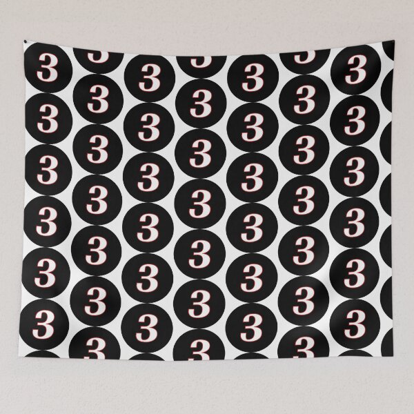 Item preview, Allen Iverson AI Sixers Home Black #3 Sticker Pin designed and sold by Rolographics1.