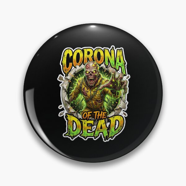 Item preview, Corona of the Dead Zombie Halloween Art designed and sold by lojadpop.