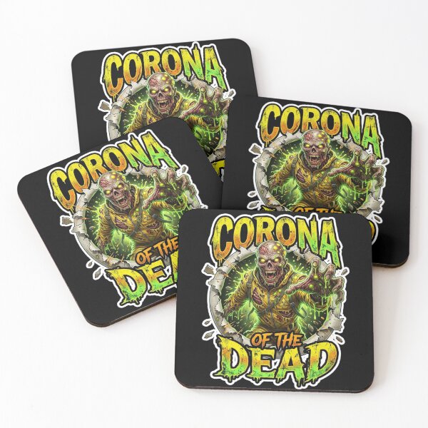 Item preview, Corona of the Dead Zombie Halloween Art designed and sold by lojadpop.